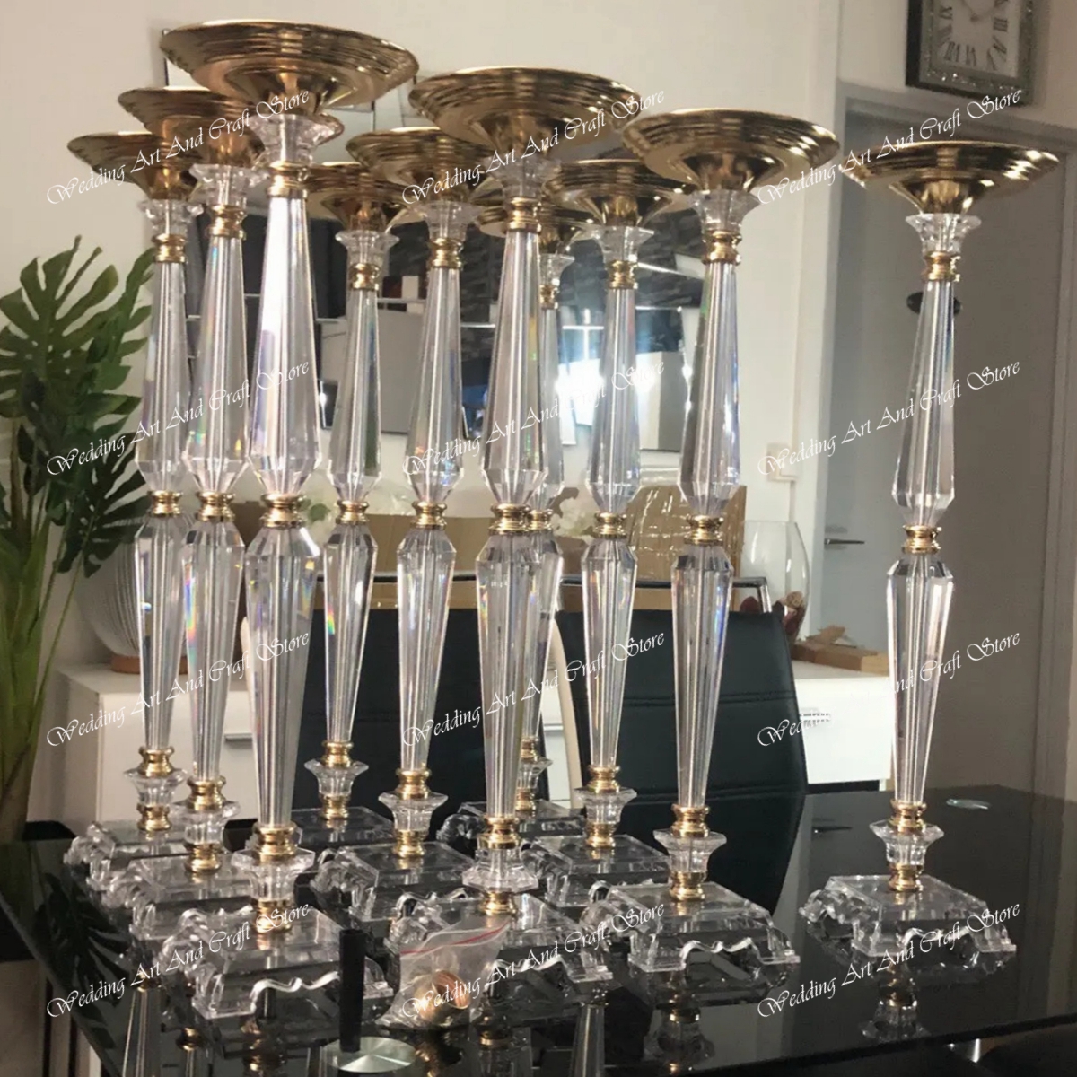 10pcs(40cm to 100cm tall)Acryl - Centerpiece Vase Tall recensione e prezzo
