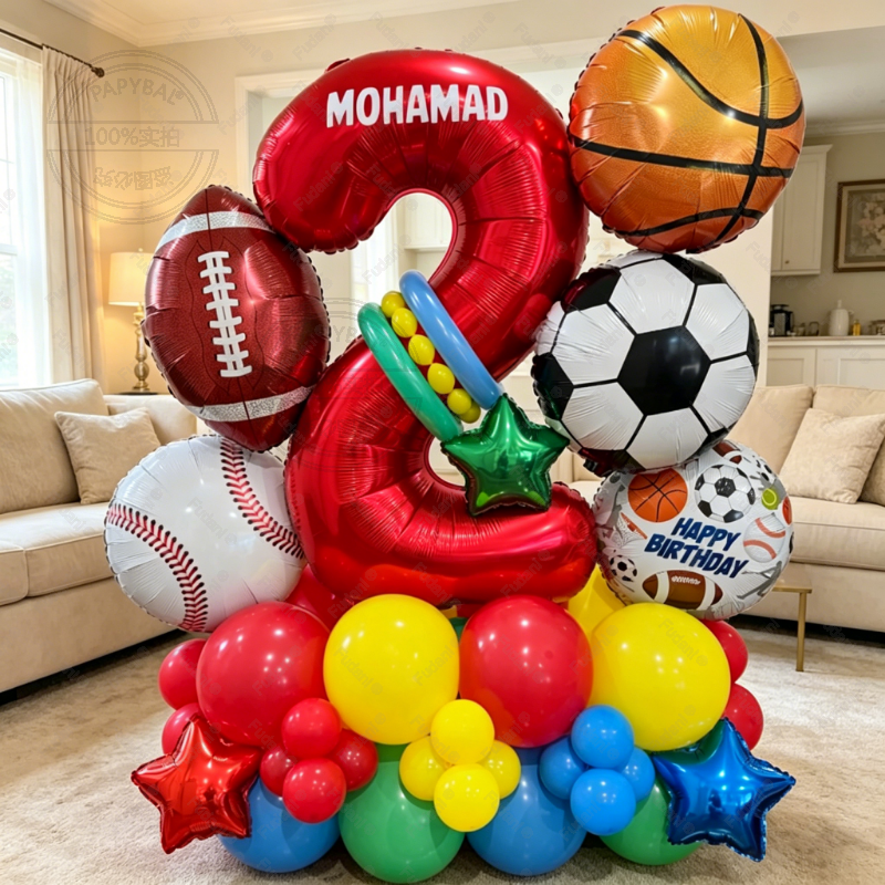 53Pcs Sports Theme 1-9th Birth - Supply Wedding Venue recensione e prezzo