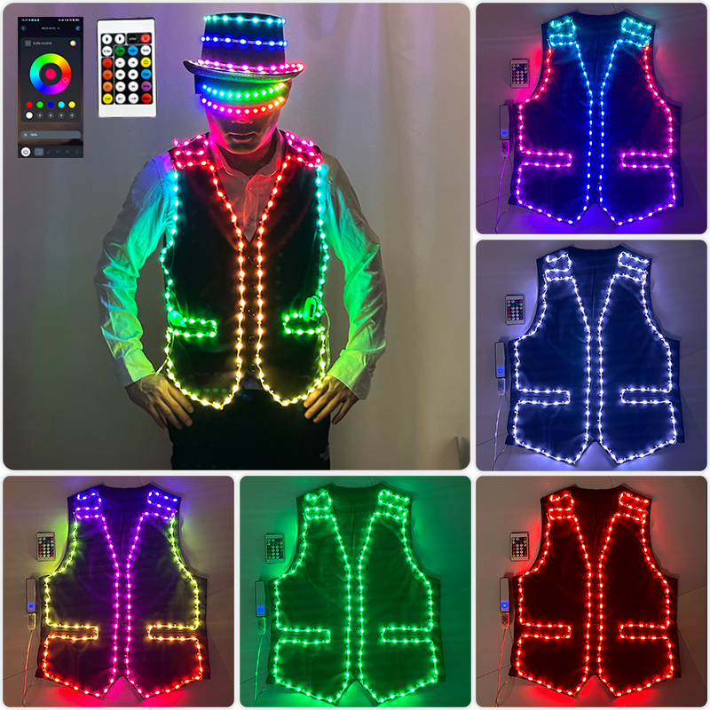 Full Color LED Costume Luminou - Suit Supply Wedding Party recensione e prezzo