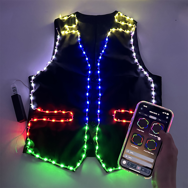 Full Color LED Costume Luminou - Suit Supply Wedding Party recensione e prezzo