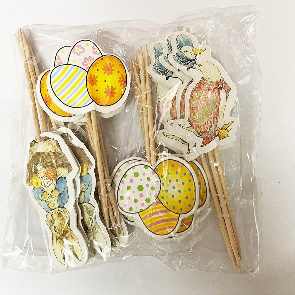 24 pcs  Easter Cupcake Toppers - Wedding Supply Kit recensione e prezzo