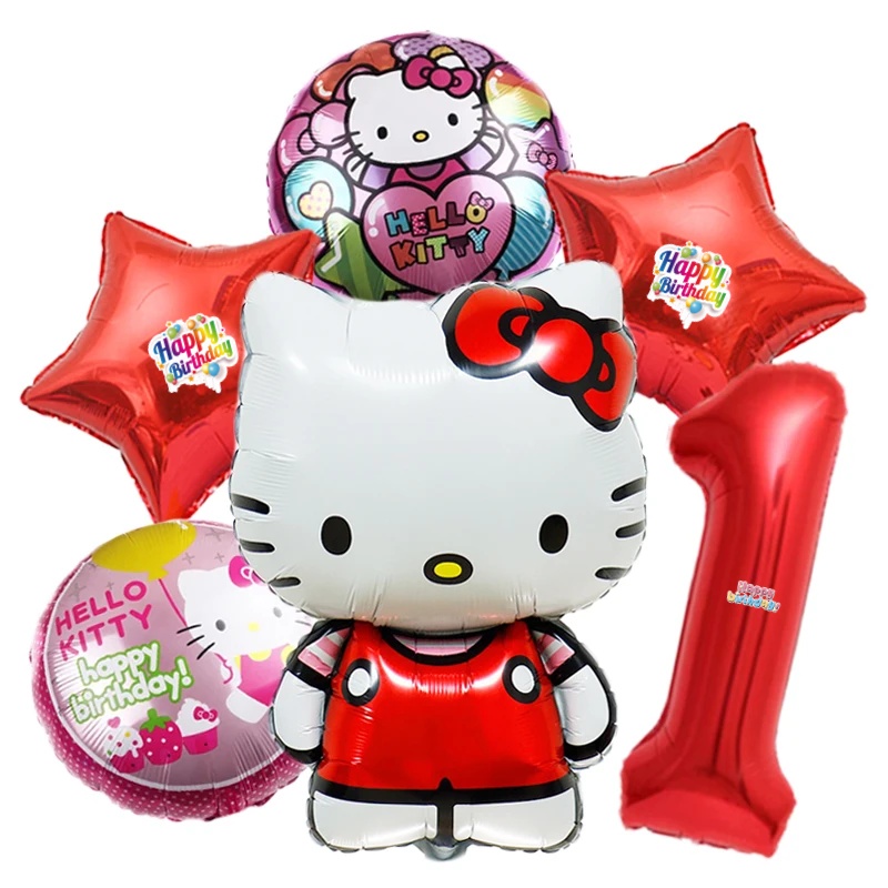 6pcs Hello Kitty Themed Birthd - Wedding Supply Kit recensione e prezzo