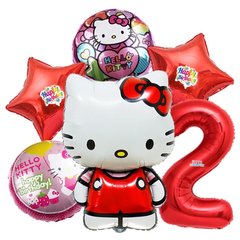 6pcs Hello Kitty Themed Birthd - Wedding Supply Kit recensione e prezzo