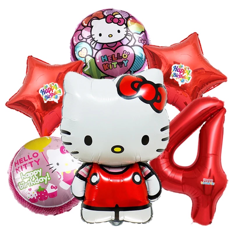 6pcs Hello Kitty Themed Birthd - Wedding Supply Kit recensione e prezzo