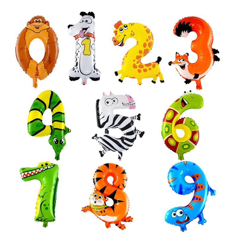 1-50pcs 16inch Jungle Animal B - Wedding Supply Wholesale recensione e prezzo
