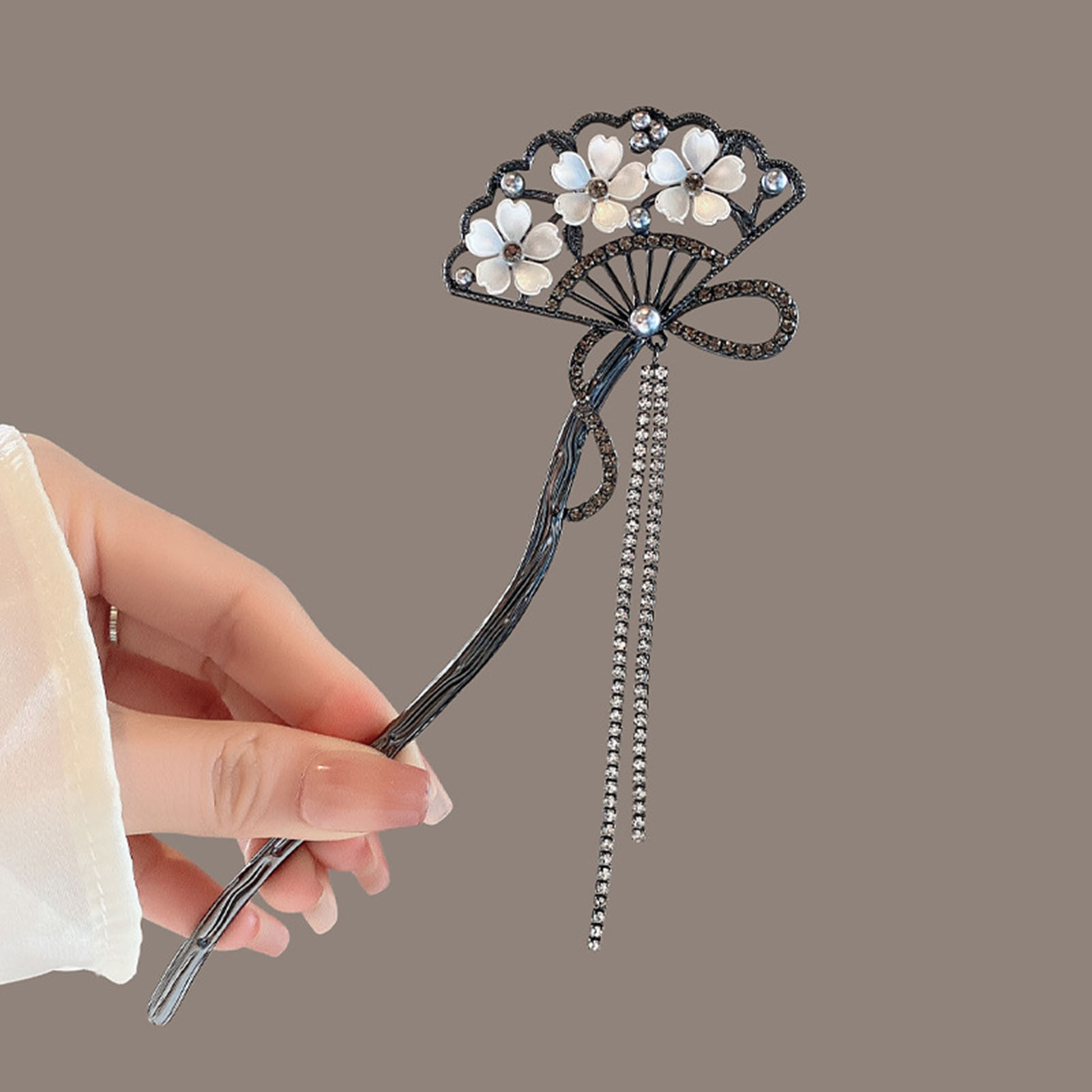 Vintage Flower Fan Shaped Hair - Wedding Decoration Supply recensione e prezzo