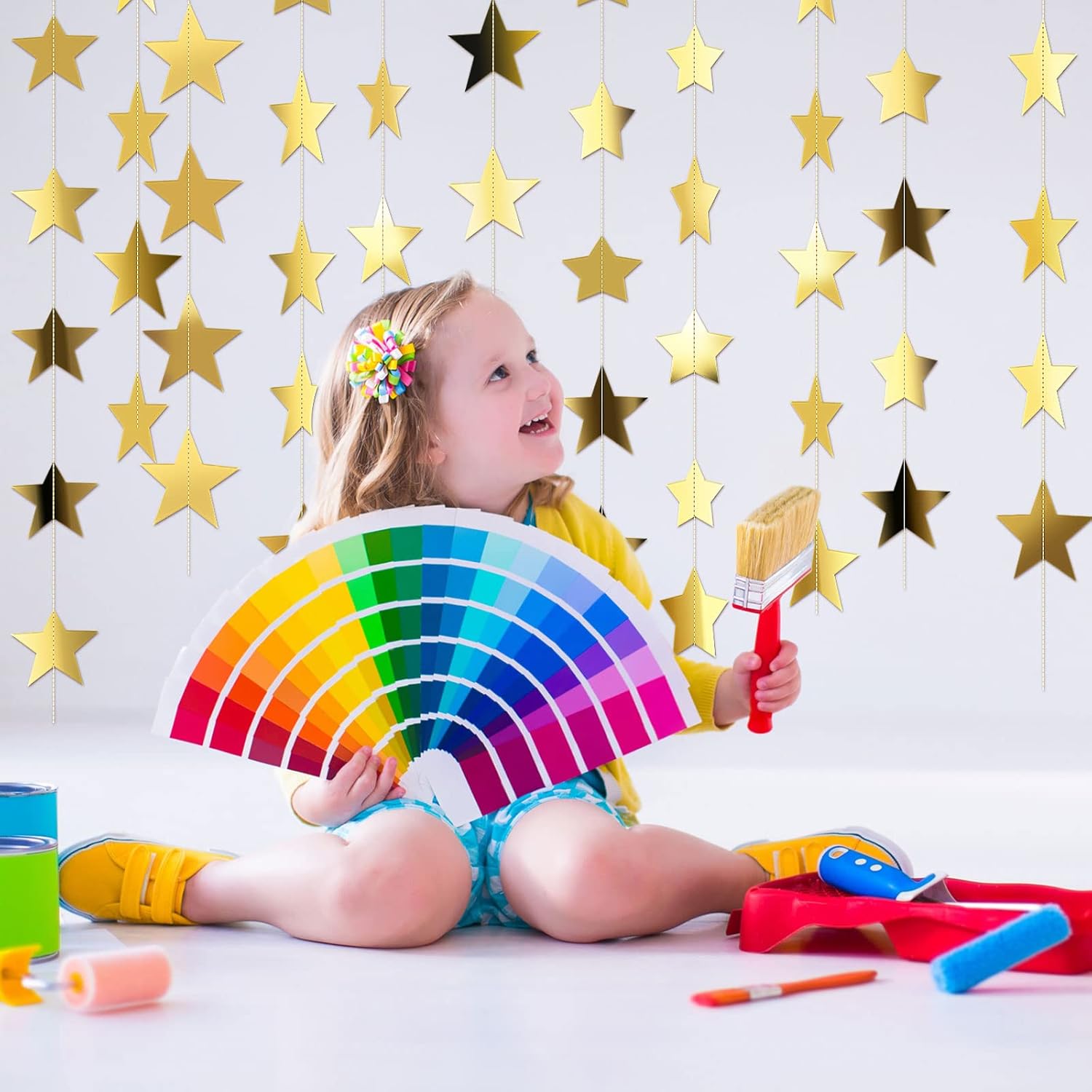 130ft Star Garland Banner for  - Wedding Decoration Supply recensione e prezzo
