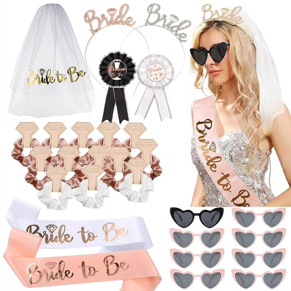 Rose Gold Bachelorette Party D - Wedding Supply Kit recensione e prezzo