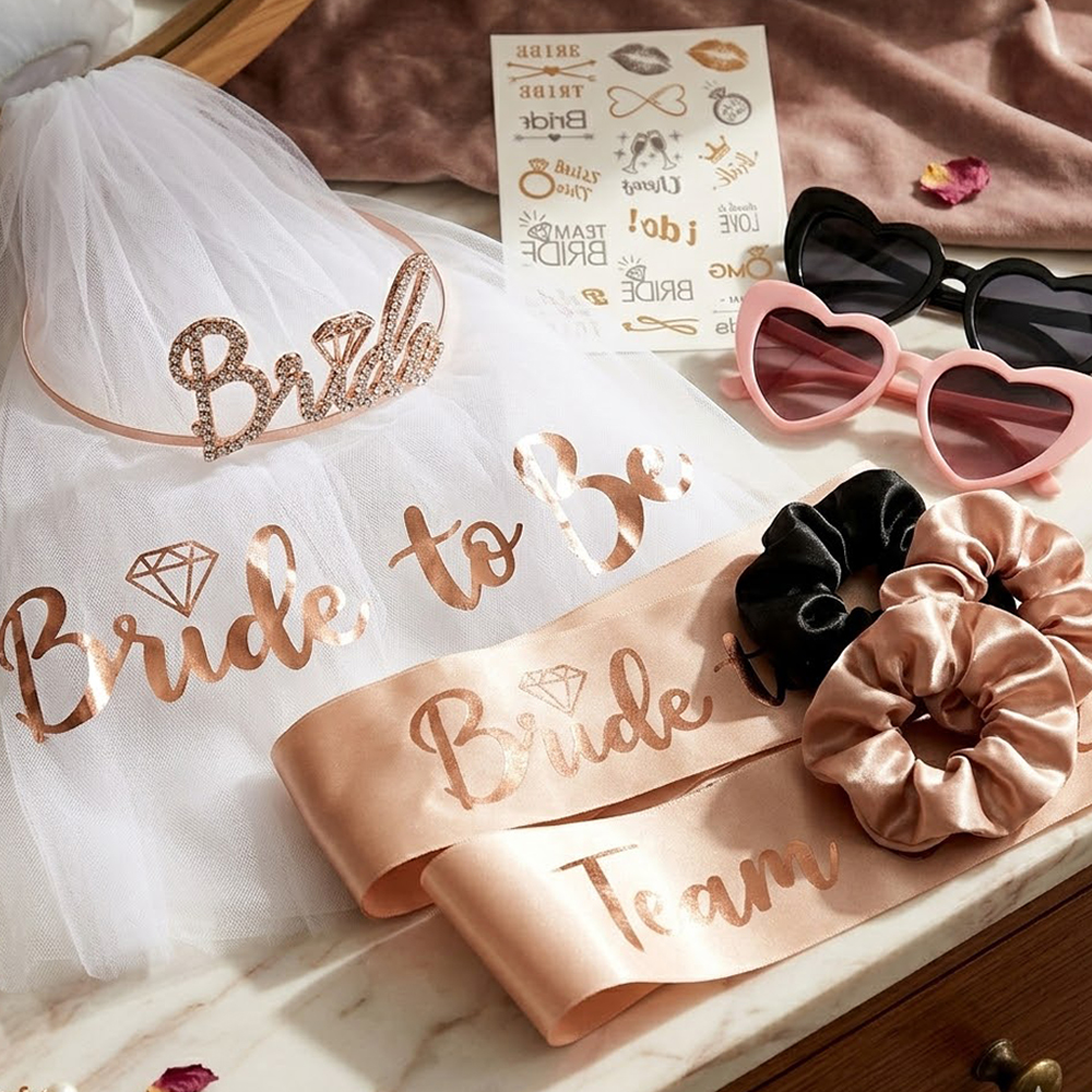 Rose Gold Bachelorette Party D - Wedding Supply Kit recensione e prezzo